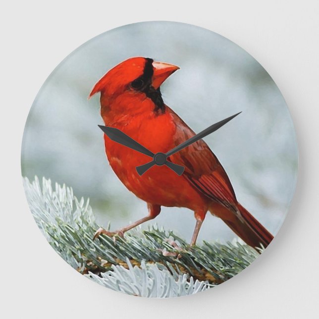 network_iphone bird large clock (Front)