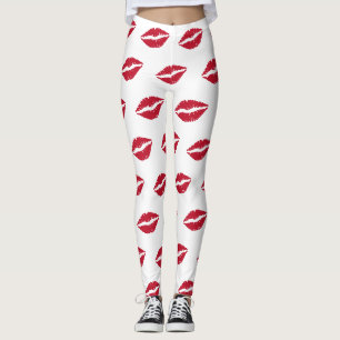 Network Lips Kiss Leggings