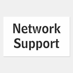Network Support sticker