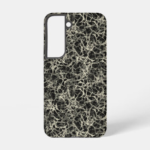 Networking Neurons on Black - seamless pattern. Samsung Galaxy Case