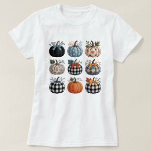 Neuf T-Shirt décoratif Citrouille
