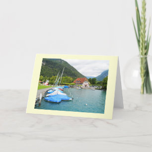 Neuhaus at Lake Thun Card