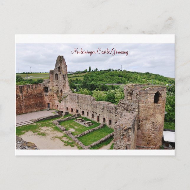 Neuleiningen Castle,Germany Postcard (Front)