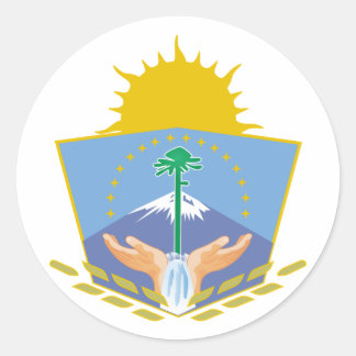 Neuquen, Argentina Classic Round Sticker