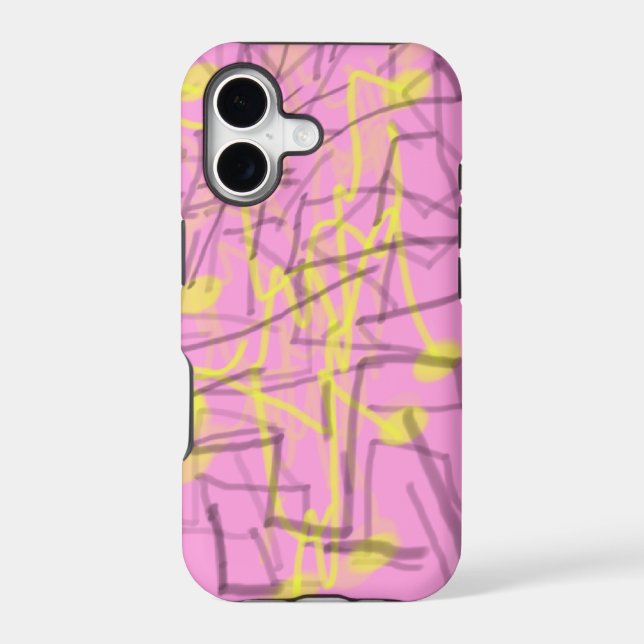 Neural Brain Activity (Cell Phone Case) (Back)