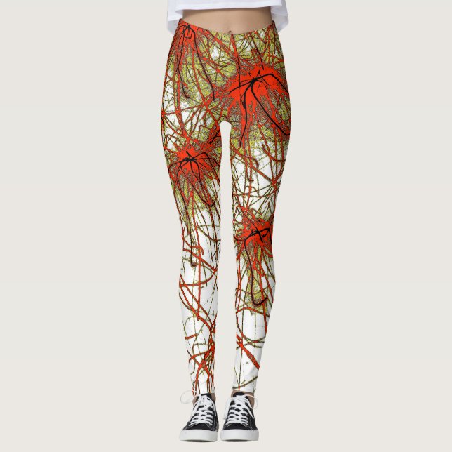 Neural Fire Leggings (Front)