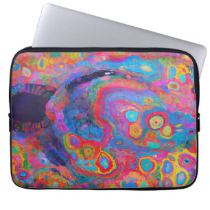 "Neural Firestorm" Laptop Sleeve