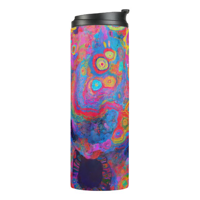 "Neural Firestorm"       Thermal Tumbler (Rotated Left)