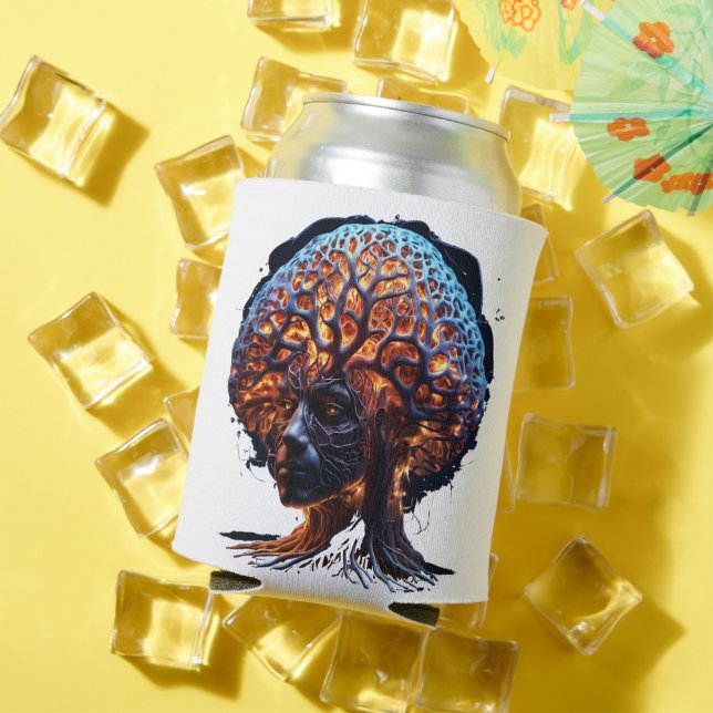 "Neural Harmony: A Vision of Clarity and Growth" Can Cooler (In Situ Summer)