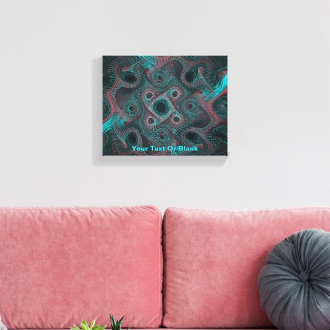 Neural Network Canvas Print (Insitu(LivingRoom))