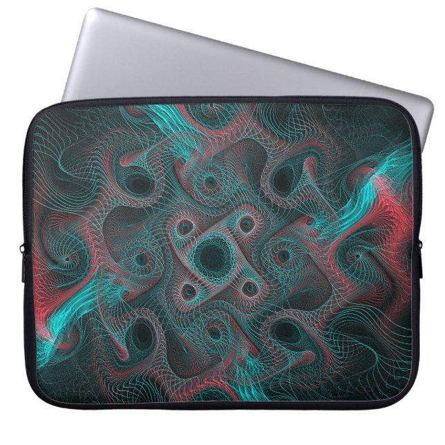 Neural Network Laptop Sleeve (Front)