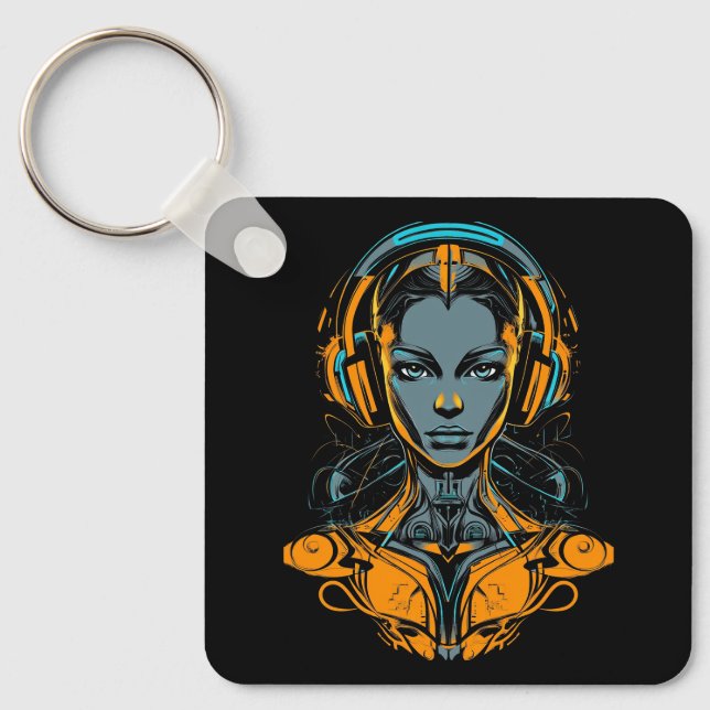 Neural Override Keychain (Front)