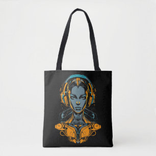 Neural Override Tote Bag