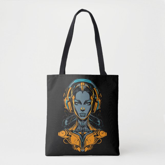 Neural Override Tote Bag (Front)