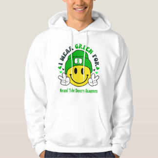 Neural Tube Defects Awareness Ribbon Support Gifts Hoodie