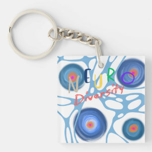 Neuro Autism Aspergers Sensory  Keychain