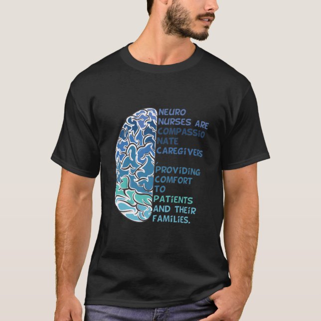 Neuro Nurse Work School Funny Team Squad Gifts Wom T-Shirt (Front)