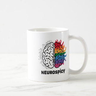Neuro Spicy Brain Meme Design _1 Coffee Mug
