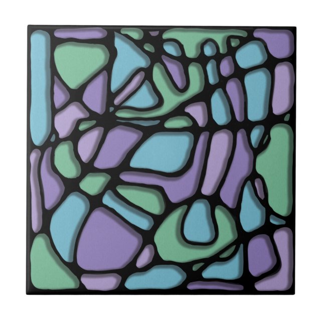 Neuroart Stained Glass Tile (Front)