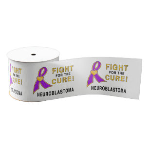 Neuroblastoma Fight for the Cure 3" Grosgrain Ribbon