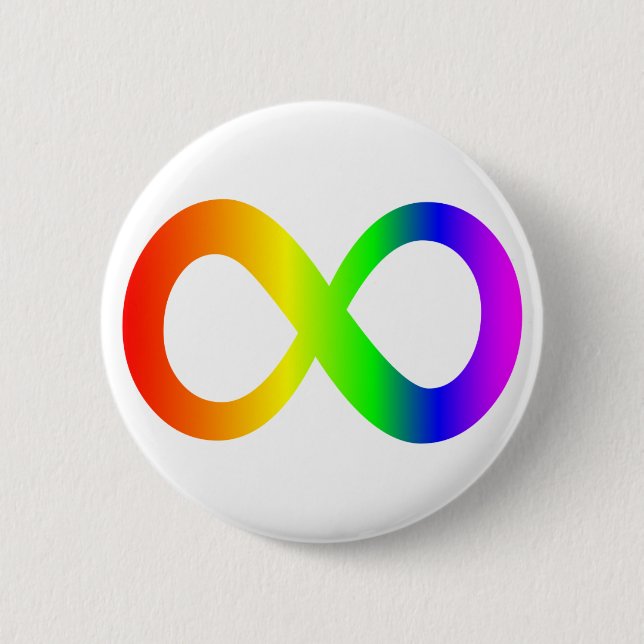 Neurodivergent 2 Inch Round Button (Front)