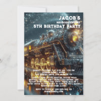 Neurodivergent Autiste Invitation de fête d'annive