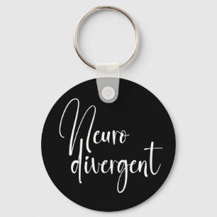 Neurodivergent   Neurodiversity Awareness Keychain