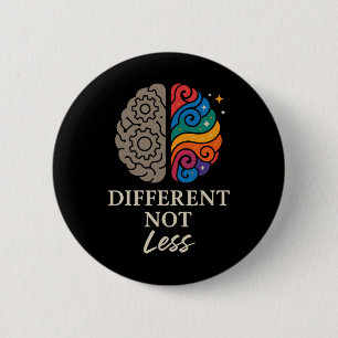 Neurodivergent Pride Adhd Autism Acceptance Other 2 Inch Round Button