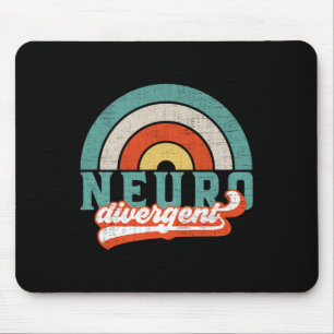 Neurodivergent Pride For Autism Adhd And Asd Aware Mouse Pad