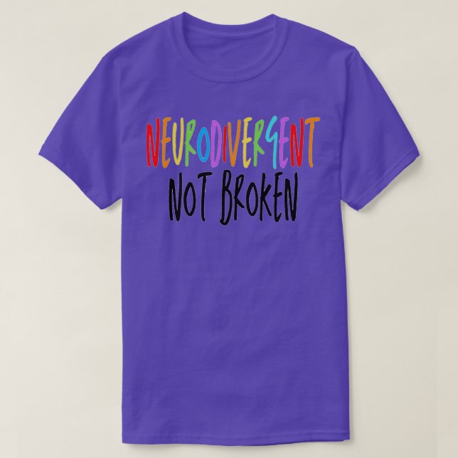 Neurodivergent T-Shirt (Design Front)