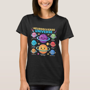 Neurodiverse Autism Awareness Universe Special Edu T-Shirt