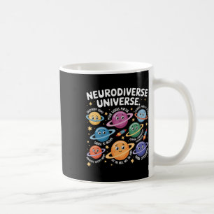 Neurodiverse Universe Autism Inclusion Planets Awa Coffee Mug