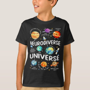 Neurodiverse Universe Iep Special Ed Paraprofessio T-Shirt