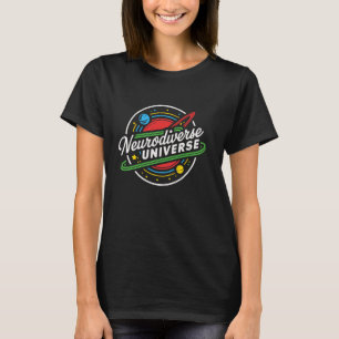 Neurodiverse Universe Neurodiversity ADHD Autism A T-Shirt