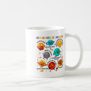 Neurodiverse Universe Space Planet Special Educati Coffee Mug