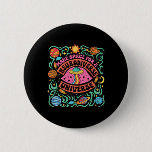 Neurodiverse Universe Special Education Teacher Au 2 Inch Round Button