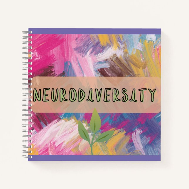 neurodiversité des sources de carnet (Devant)