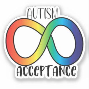 Neurodiversity Autism Awareness Acceptance Rainbow