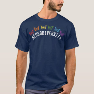 Neurodiversity Autism Awareness Dyspraxia Dislexia T-Shirt