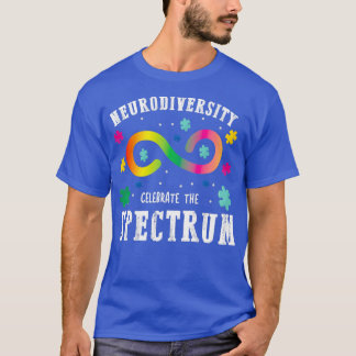 Neurodiversity Celebrate the Spectrum 3 T-Shirt