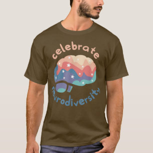 Neurodiversity Celebrate The Spectrum ADHD Brain A T-Shirt