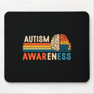Neurodiversity Celebrate The Spectrum Brain Autism Mouse Pad