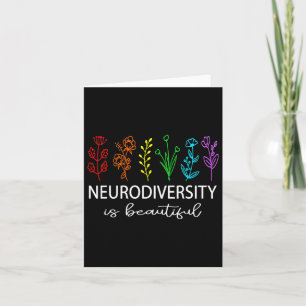 Neurodiversity Is Beautiful Autism Awareness Men W Card