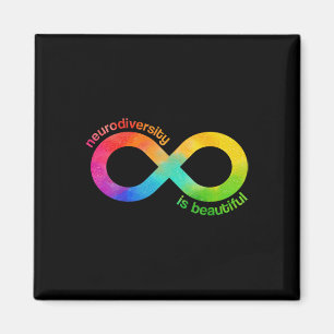 Neurodiversity Is Beautiful Autism Neurodivergent Magnet