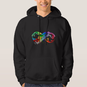 Neurodiversity Is Beautiful Rainbow is great gift Hoodie
