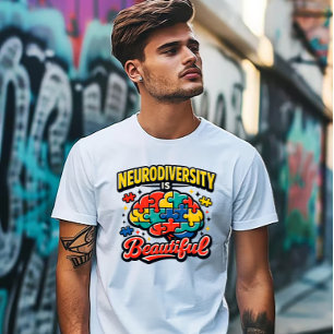 Neurodiversity is Beautiful Tri-Blend Shirt