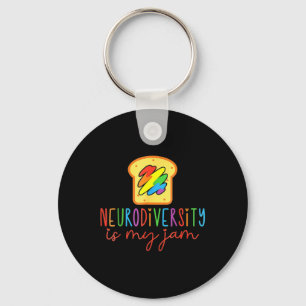 Neurodiversity Is My-jam Autism Awareness Special Keychain