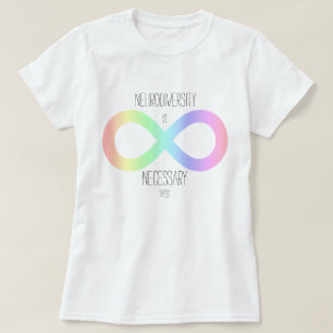 'Neurodiversity is Necessary' Autism/ ADHD/ Pastel T-Shirt
