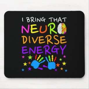 Neurodiversity Kids Boys Autism Awareness Girls Ad Mouse Pad
