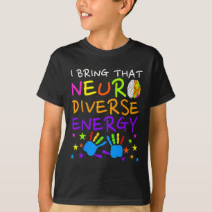 Neurodiversity Kids Boys Autism Awareness Girls Ad T-Shirt